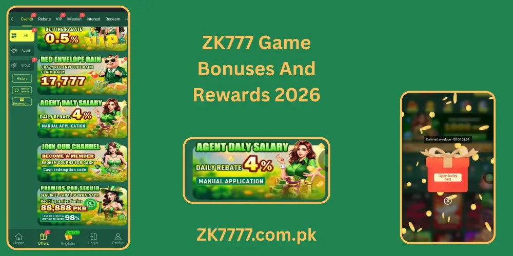 ZK777 Bonuses And Rewards