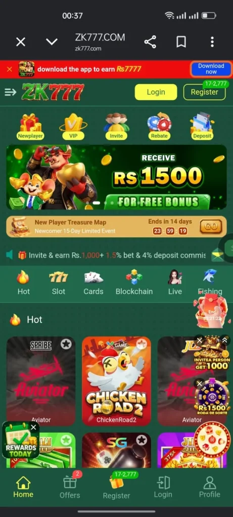 ZK777 Game Jackpot