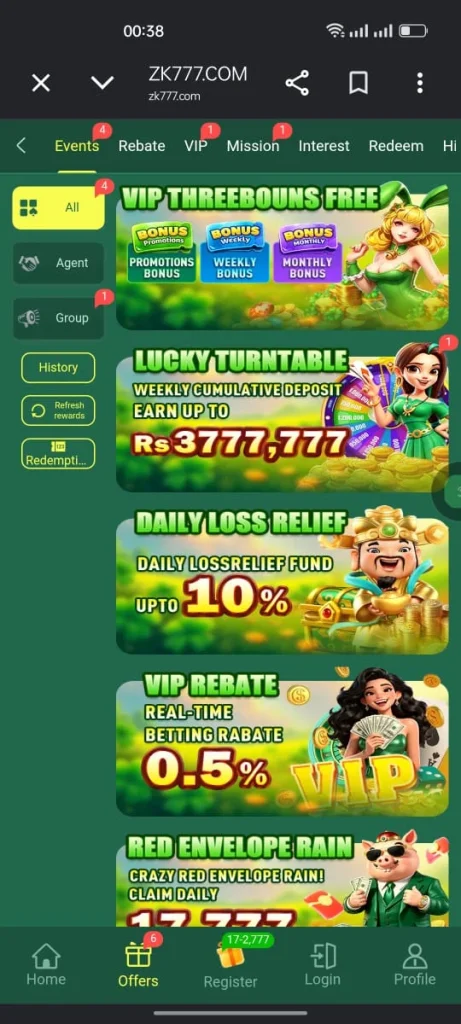 ZK777 Online App